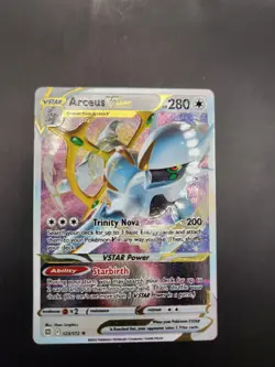 Pokemon TCG Arceus VSTAR Metal Ultra-Premium Collection 123/172 Brilliant Stars - Image 1