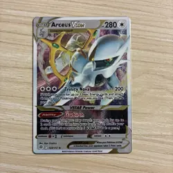 Pokemon TCG Arceus VSTAR Metal Ultra-Premium Collection 123/172 Brilliant Stars - Image 1
