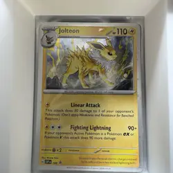 Pokemon - Jolteon Cosmos Holo - SVP169 - Black Star Promo Card - Image 1