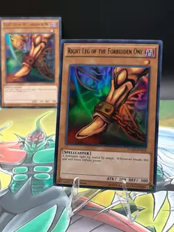 Yu-Gi-Oh! Right Leg of The Forbidden One YGLD-ENA18 Ultra Rare 1st Ed NM - Image 1