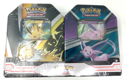 Pokemon TCG V Heroes Bundle Tins: 2-Pack of Jolteon & Espeon Brand New! 820650855658 - Image 1