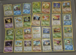 Pokemon Base Set 2 Commons (28 Cards) - Image 1