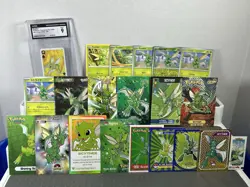 Pokemon Lot of Cards and Stickers All Scyther #123 Scyther Only Lot of 21 - Image 1