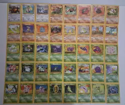 Base Set Jungle Fossil Set VTG 97 Pokemon Cards Lot Mp/LP - Image 2