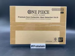 One Piece TCG Premium Card Collection Best Selection Vol. 2 English Sealed - Image 1