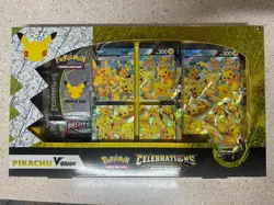 Pokemon TCG Celebrations Special Collection Pikachu V Union Box Factory Sealed - Image 1