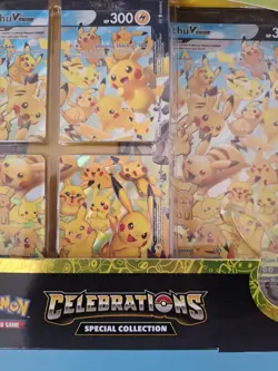 Pokemon Pikachu TCG Celebrations Special Collection V-UNION, New Sealed 820650809156 - Image 5