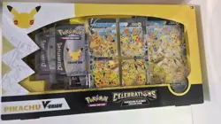 Pokemon- Celebrations Premium Playmat Collection Pikachu V-UNION Sealed 820650809156 - Image 1