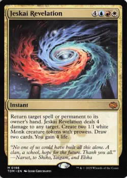 Jeskai Revelation, #196, TDM, Reg, M - NM - Image 1