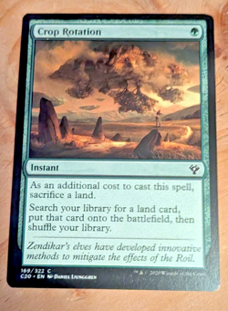 MTG Crop Rotation Commander 20202 NM - Image 1