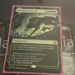 Unnatural Growth Wilds of Eldraine: Enchanting Tales Regular - Image 2