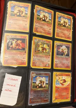 Pokemon TCG Arcanine & Growlithe Card Lot 100x collection - Image 1