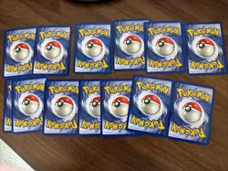 Pokemon Fossil Set 13 Card Mixed Lot 1999 WOTC - Image 2