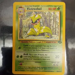 Pokemon Victreebel 30/64 Jungle Set Rare Card 1999 Vintage WOTC Non-Holo MP - Image 1