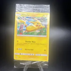 Pikachu SM04 Sun and Moon Black Star Promo Pokemon Card Target Exclusive SEALED - Image 1