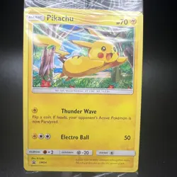 Pikachu SM04 Sun and Moon Black Star Promo Pokemon Card Target Exclusive SEALED - Image 3