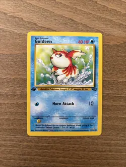 Goldeen 53/64 - 1st Edition - Jungle - Pokemon WOTC - NM - Image 1