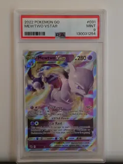 Mewtwo VSTAR 031/078 Pokemon GO Holo - Image 1