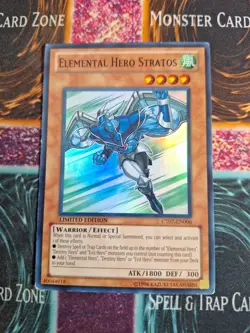 Yu-Gi-Oh! Elemental Hero Stratos CT07-EN006 Super Rare Limited NM/LP - Image 1