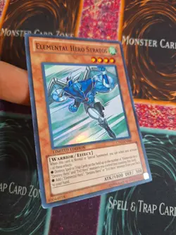 Yu-Gi-Oh! Elemental Hero Stratos CT07-EN006 Super Rare Limited NM/LP - Image 2