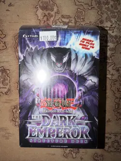 Yugioh The Dark Emperor Structure Deck 1st Edition Brand New Factory Sealed - Image 1