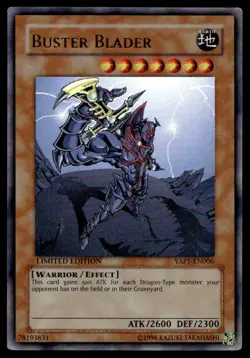 Yu-Gi-Oh TCG Anniversary Pack #YAP1-EN006 Buster Blader Ultra Rare,Limited - Image 1