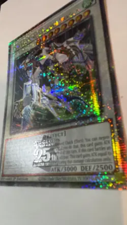 Yu-Gi-Oh! Crystal Wing Synchro Dragon RA02-EN029 Quarter Century Secret 1st NM - Image 4