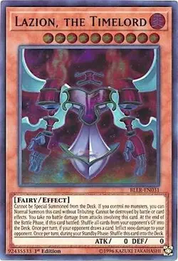 Lazion, the Timelord Ultra Rare Battles of Legend: Light's Revenge BLLR-EN031 LP - Image 1