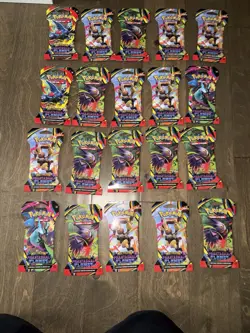 Pokemon Phantasmal Flames Booster Packs LOT OF 20 Factory Sealed NEW - Image 1