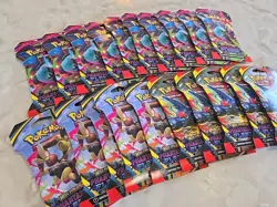 Phantasmal Flames Sleeved Booster Packs Lot 20 Factory Sealed Brand New! Pokemon - Image 2