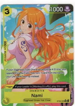 Nami (Full Art) ST29-008 Starter Deck 29: Egghead Foil - Image 1