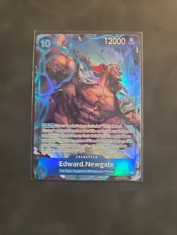 Edward Newgate One Piece TCG OP08-043 Super Rare Alt Two Legends - Image 1