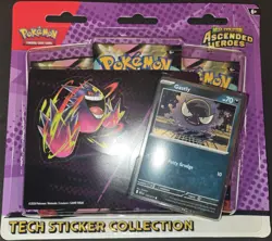 Pokemon TCG Ascended Heroes Tech Sticker Collection Gastly |BRAND NEW SEALED - Image 1
