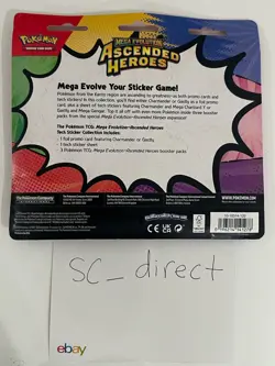 🔥 Pokemon TCG Ascended Heroes Tech Sticker Collection Gastly New & Sealed - Image 2