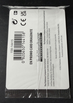 Pokemon Dragonite 131/195 Gamestop Exclusive Stamped Promo Sealed - Image 2