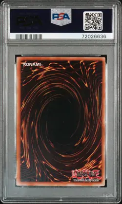 2005 YU-GI-OH! PROMO WORLD CHAMP 2005 #EN001 SILENT SWORDSMAN LV7 PSA 10 - Image 2