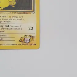 Lt. Surge’s Pikachu 81/132 Gym Heroes Common LP Pokemon TCG - Image 4