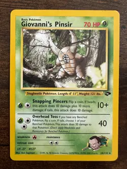 Pokemon 2000 Gym Challenge Unlimited WOTC - Choose Your Card NM/LP/MP - Image 2
