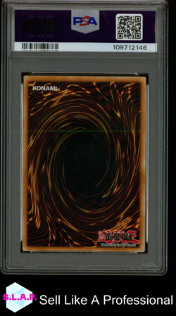 BLUE-EYES WHITE DRGN YU-GI-OH! RP01-RETRO PACK 2024 EN001 PSA 9 - Image 2