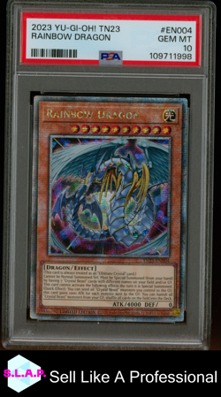 TIME WIZARD YU-GI-OH! RP01-RETRO PACK 2024 EN035 PSA 9 - Image 1