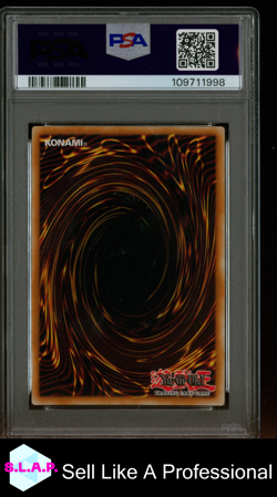 TIME WIZARD YU-GI-OH! RP01-RETRO PACK 2024 EN035 PSA 9 - Image 2