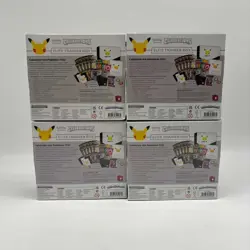 Lot of (4) Pokemon TCG CELEBRATIONS Elite Trainer Box ETB Sealed NEW - Image 2