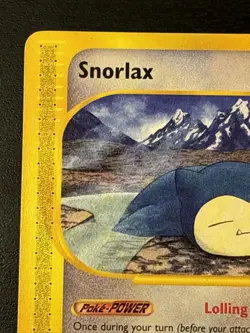 Snorlax 100/144 Skyridge Non-Holo Vintage Pokemon Card 2003 E Series Nm - Image 2