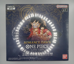 One Piece OP-01 Romance Dawn Booster Box BLUE BOTTOM English Wave One NEW SEALED - Image 1
