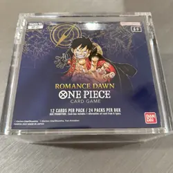 One Piece OP-01 Romance Dawn Booster Box BLUE BOTTOM English Wave One NEW SEALED - Image 1