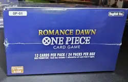 One Piece OP-01 Romance Dawn Booster Box BLUE BOTTOM English Wave One NEW SEALED - Image 4