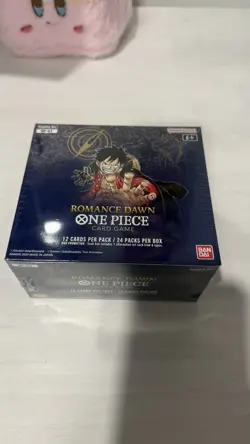 One Piece OP-01 Romance Dawn Booster Box BLUE BOTTOM English Wave One NEW SEALED - Image 2