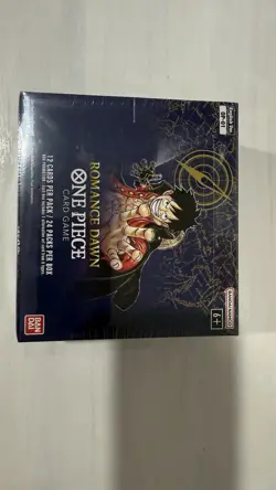 One Piece OP-01 Romance Dawn Booster Box BLUE BOTTOM English Wave One NEW SEALED - Image 3