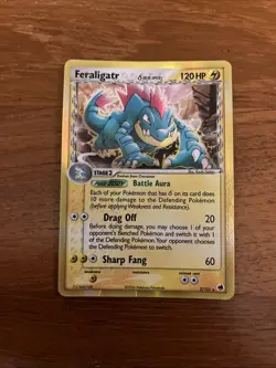 2006 Pokemon EX Feraligatr Holo Dragon Frontiers #2 Ungraded - Image 1