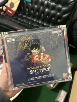 One Piece OP-01 Romance Dawn Booster Box BLUE BOTTOM English Wave One NEW SEALED - Image 1